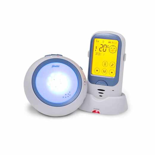 Alecto Babyphone Babymonitor Projektor digital Nachtlicht DBX-62 wei&szlig; blau