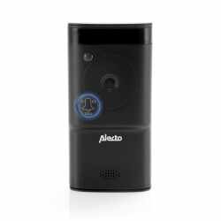 Alecto DVC-1000 Wifi T&uuml;rklingel mit Kamera mit kostenloser AlectoCam-App anthrazit