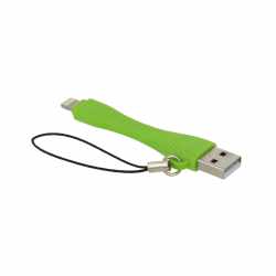 Networx Tiny Apple iPhones Datenkabel / Ladekabel Apple Lightning/USB Kabel gr&uuml;n