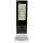 Alecto WS-1150 Digitale Wetterstation Funk Display 3,5 Zoll Temperatur silber schwarz