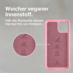 Woodcessories Bio Case Schutzh&uuml;lle Apple iPhone 12 Pro Max Bio Kunststoff pink