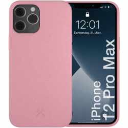Woodcessories Schutzh&uuml;lle Apple iPhone 12 Pro Max Bio Case Back Cover pink