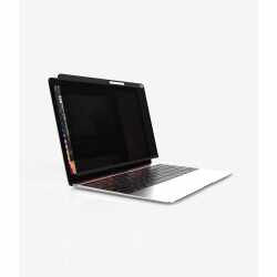 PanzerGlass Magnetic Privacy Displayschutz 12 Zoll MacBook Schutzfolie schwarz