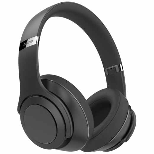 Hama Bluetooth Kopfh&ouml;rer Over-Ear Passion Turn B&uuml;gelkopfh&ouml;rer schwarz