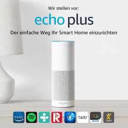 Amazon Echo Plus 1. Gen integriertem Smart Home-Hub...