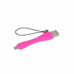 Networx Micro USB Ladekabel Datenkabel USB Kabel pink Tiny