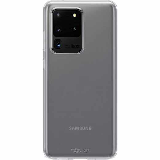 Samsung Clear Cover EF-QG988 Galaxy S20 Ultra Handyh&uuml;lle Schutz Case transparent