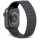 Decoded Silicone Traction Magnet Strap Lite Apple Watch 1-7/SE 42/44/45mm schwarz