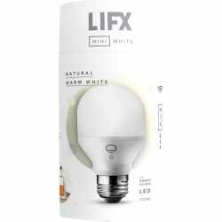 LIFX Mini White WLAN f&auml;hige LED-Lampe E27 Smart Home Apple iOS Android wei&szlig;