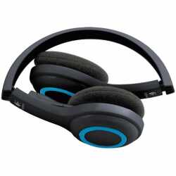 Logitech H600 Wireless Headset kabellos Bluetooth USB 10 m schwarz blau