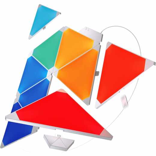 Nanoleaf Lichtpanels Shapes Triangles Starter Kit 9er Set mit App Steuerung