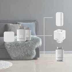 Hama Heizungssteuer Thermostat + Zentrale Starter-Set Heizk&ouml;rperthermostat wei&szlig;