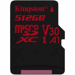Kingston Canvas React microSDXC Flash Speicherkarte 512GB...