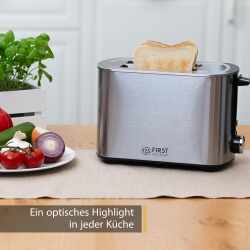TZS First Austria Toaster Edelstahl 850W...