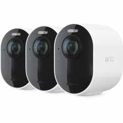 Arlo Ultra 2 Spotlight 4K-UHD IP Überwachungskamera...
