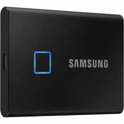Samsung Portable externe SSD-Festplatte 500GB T7 Touch schwarz