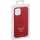 Apple iPhone12 Mini Leder Case Schutzh&uuml;lle MagSafe Back Cover MHK732ZM/A rot