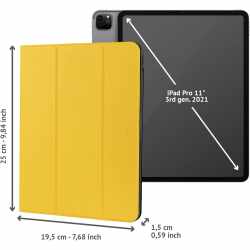 Tucano Premio Tablet-H&uuml;lle iPad Pro 11Zoll 2020/2021 Schutzh&uuml;lle gelb