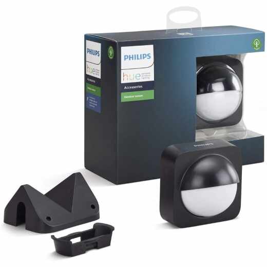 Philips Hue Outdoor Sensor Bewegungssensor mit Tageslichtsensor schwarz
