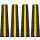 VEVOR 1 Kanal Kabelschutzmatte &Uuml;berfahrschutz 4 St&uuml;ck 100 x 15 x 2,5 cm schwarz gelb