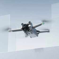 DJI Mini 3 Pro Drohne mit Kamera Quadrocopter GPS 4.000 m Flugh&ouml;he grau