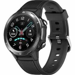 Denver Bluetooth Smartwatch SW-350 Fitness Aktivit&auml;ts Tracker GPS schwarz