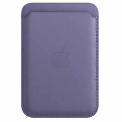 Apple iPhone Leder Wallet wisteria mit MagSafe...
