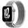 Apple Watch Nike Sport 41mm Sportarmband Smartwatch Pure black/summit white