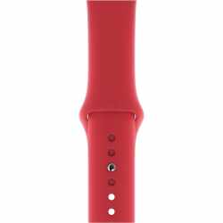 Apple Watch Sportband 40/38 mm Smartwatch-Armband Fluorelastomer rot