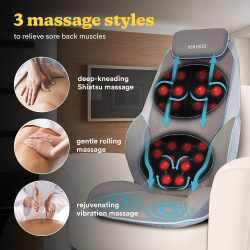 HoMedics Shiatsu Max Massagegerät Massagesitzauflage Rücken