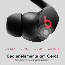 Beats Fit Pro Bluetooth-Kopfh&ouml;rer kabellos Spatial Audio Stereo Mikrofon schwarz
