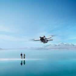 DJI Mini 3 Pro Drohne mit Kamera Quadrocopter GPS 4.000 m Flugh&ouml;he grau