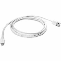 Networx Lightning Kabel USB-A Stecker auf Lightning-Stecker 2m Datenkabel wei&szlig;