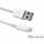 Networx Lightning Kabel USB-A Stecker auf Lightning-Stecker 2m Datenkabel wei&szlig;