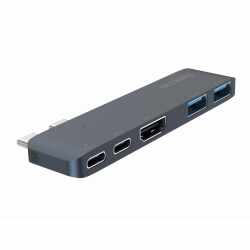 Networx Dual-USB-C-Hub passend für MacBook M1 M2...