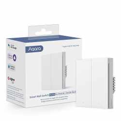 Aqara Smart Wall Switch H1 Smarter Lichtschalter (ohne Neutralleiter) wei&szlig;