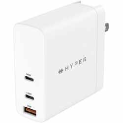 Hyper HyperJuice 140 W USB-C Charger Universal-Ladeger&auml;t Schnellladeger&auml;t wei&szlig;