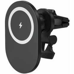 Networx Magnet Qi Ladeger&auml;t Car Charger Smartphone magnetisch schwarz
