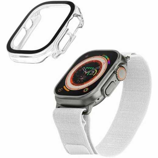 LAUT SHIELD Watch Case Apple Watch Ultra 49 mm Schutzh&uuml;lle transparent