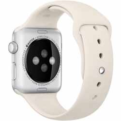 Apple Watch Sportband 42 mm Smartwatch-Armband altweiß