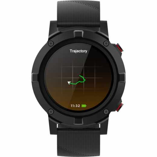 Denver Bluetooth Smartwatch SW-660 GPS Tracker Herzfrequenzsensor schwarz