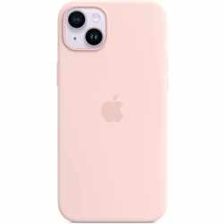 Apple iPhone 14 Plus Schutzh&uuml;lle Silikon Case MagSafe Wireless Charging rosa