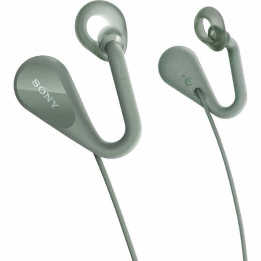 Sony Open Ear Stereo Headset Kopfh&ouml;rer (Voice Control) STH40 Sport gr&uuml;n