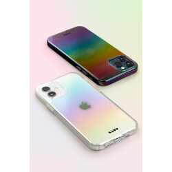 LAUT Holo Pearl Smartphoneh&uuml;lle Handyh&uuml;lle Schutz iPhone 12 Pro Max transparent