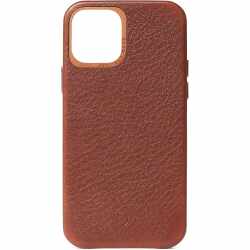 Decoded Backcover Smartphoneh&uuml;lle Handyh&uuml;lle Schutzh&uuml;lle Leder iPhone 12 mini braun