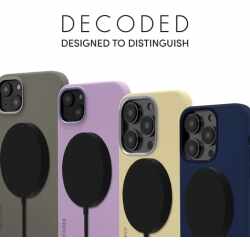 Decoded Backcover Smartphoneh&uuml;lle iPhone 13 Pro Handyh&uuml;lle Leder MagSafe braun