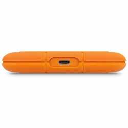 LaCie Rugged externe SSD Festplatte 500GB USB-C 950 MB/s sto&szlig;fest orange