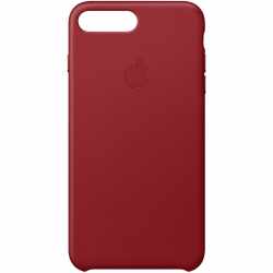 Apple Schutzh&uuml;lle Handyh&uuml;lle iPhone 7/8 Plus Leder Smartphoneh&uuml;lle rot