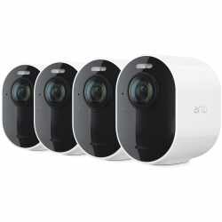 Arlo Ultra 2 Spotlight 4 Kameras 4K-UHD Camera WLAN...