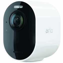 Arlo Ultra 2 Spotlight 4 Kameras 4K-UHD Camera WLAN Mikrofon wetterfest wei&szlig;